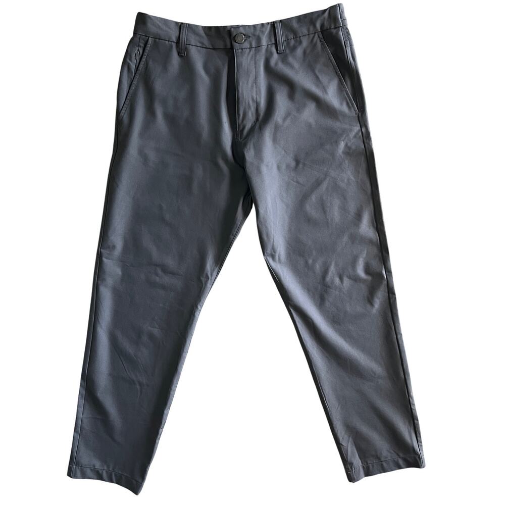 Marc New York Men’s Gray Stretch Tech Chino Pants 34x32